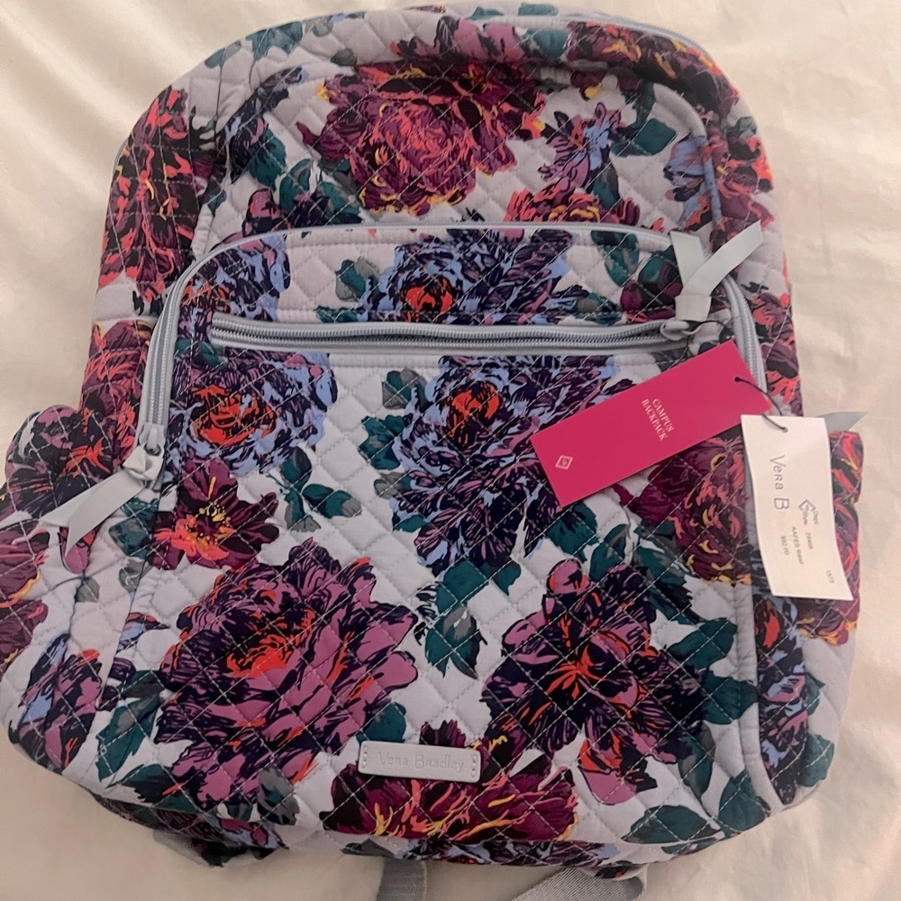 Vera Bradley Backpack NWT Signature Floral Print Boho Preppy
